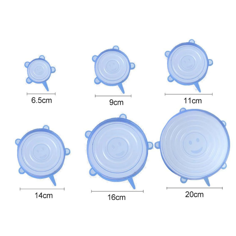 Tapas de Silicona reutilizable
